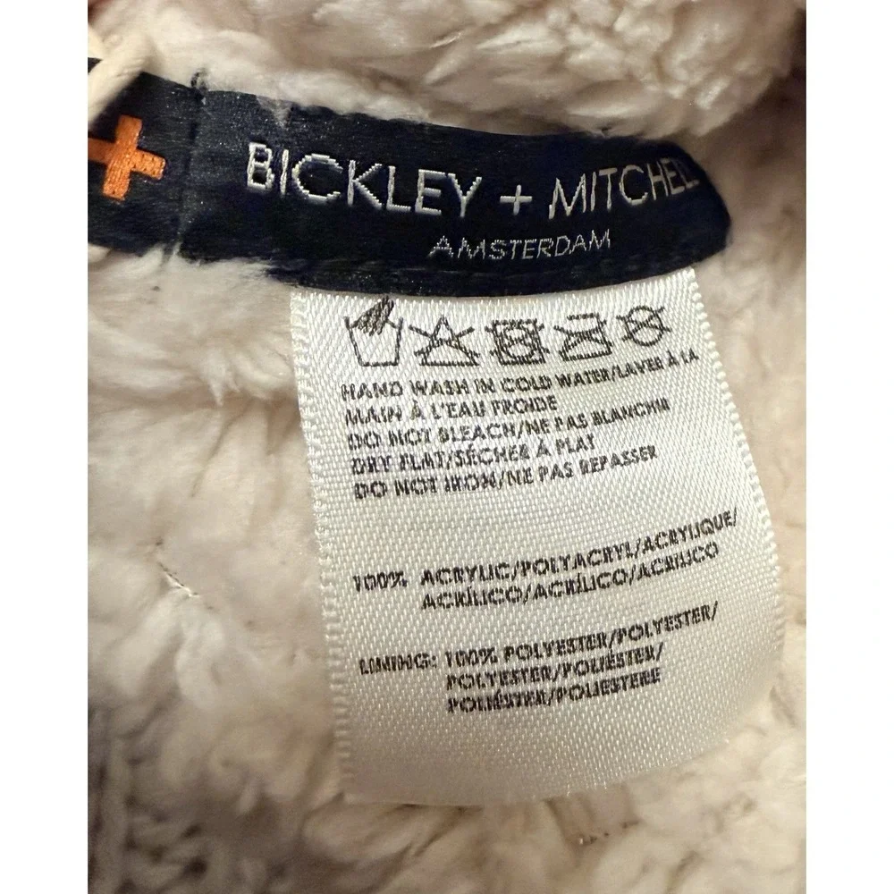 NWT Bickley And‎ Mitchell Slipper Socks Knit Linen Twist